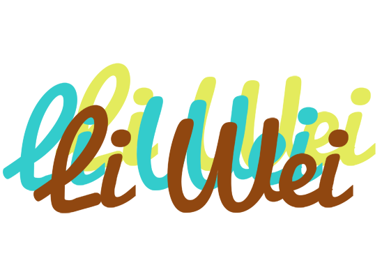 Li Wei cupcake logo